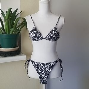 Jack's Surfboards Black & White Bikini